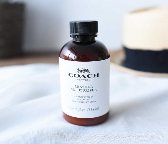 Coach leather cleaner and moisturizer